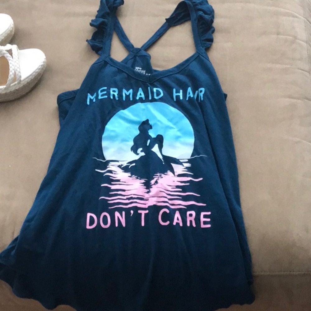 Cute mermaid tank top
